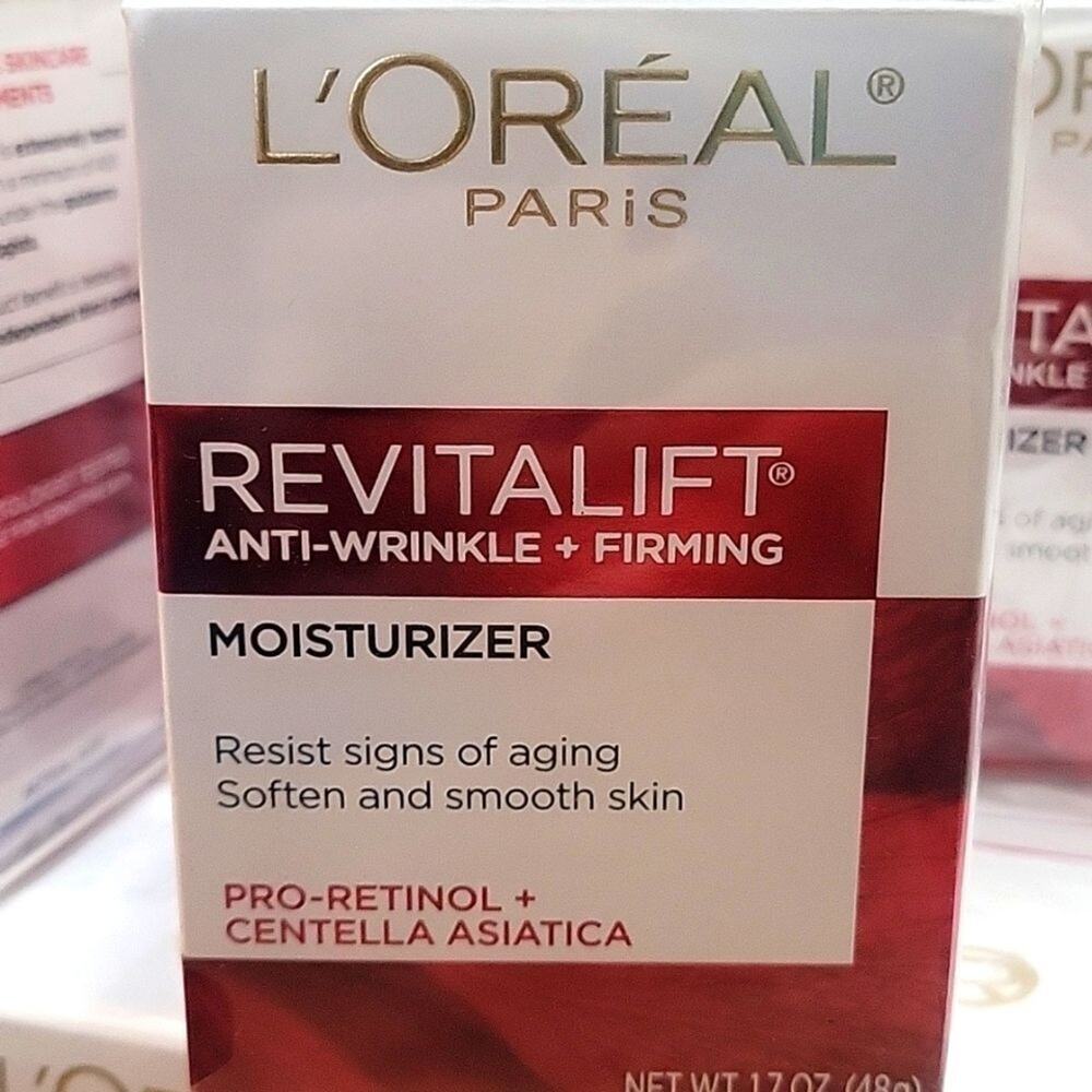 2X- L’Oréal Paris Revitalift Anti-Wrinkle +Firming Moisturizer Pro-Retinol 1.7oz